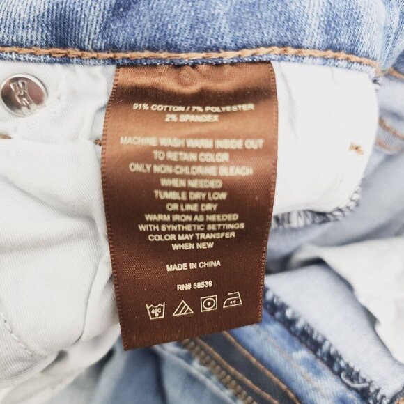 Kut from the Kloth Jeans Womens Size 4 Mia Toothpick Skinny Blue Light Wash KFTK - Picture 7 of 11